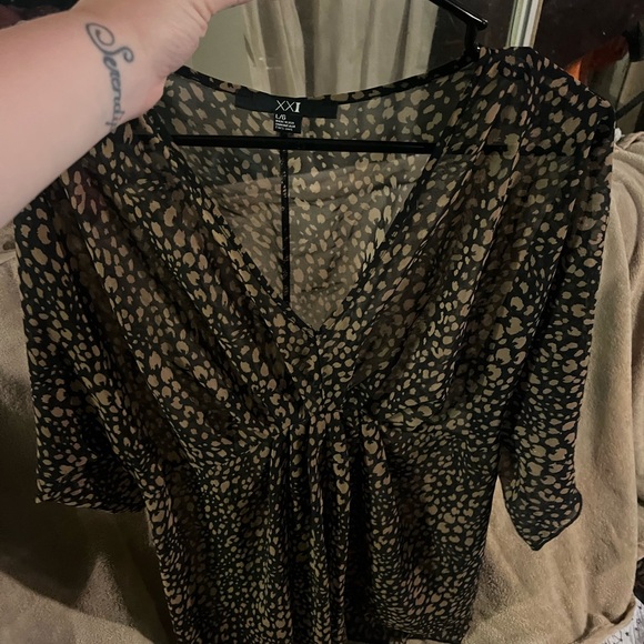 2010s forever 21 beach cover up - Picture 1 of 5